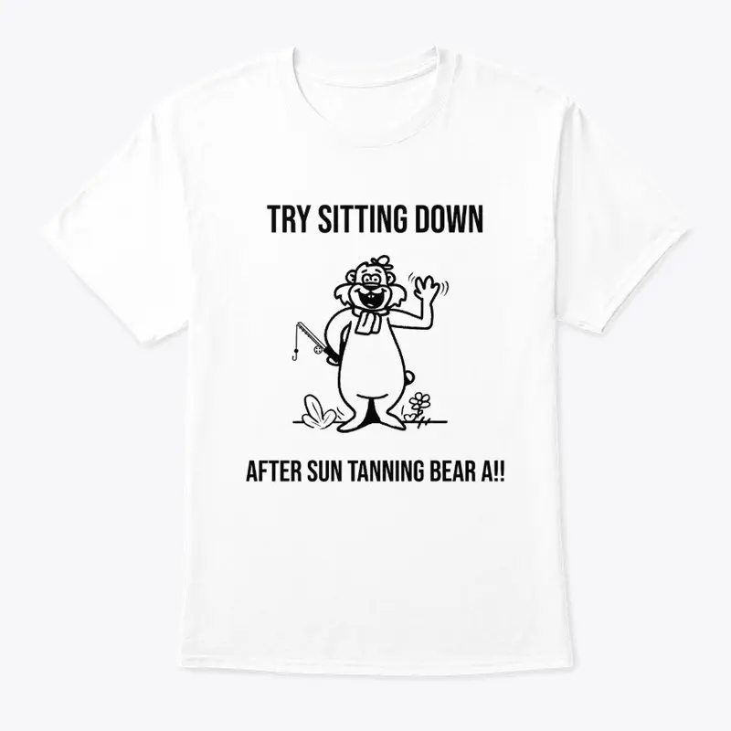 tanning bear